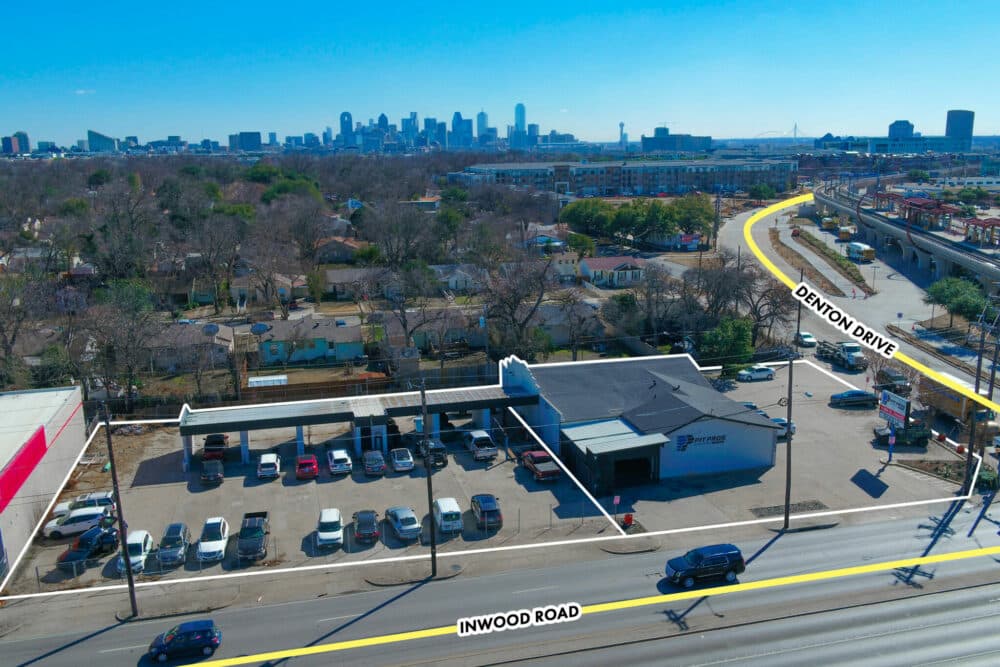 2802 & 2810 Inwood Road – 0.72 AC- Dallas, TX – For Lease